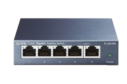 Buy TP-Link TL-SG105 - 5-Port 10/100/1000Mbps Desktop Switch from Vmart in Pakistan