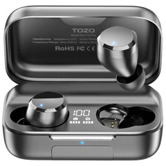 TOZO T12 Pro Wireless Earbuds - Black