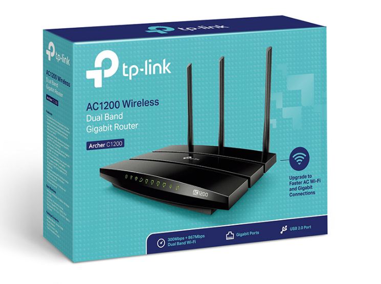 TP-Link Archer C1200 - AC1200 Wireless Dual Band Gigabit Router