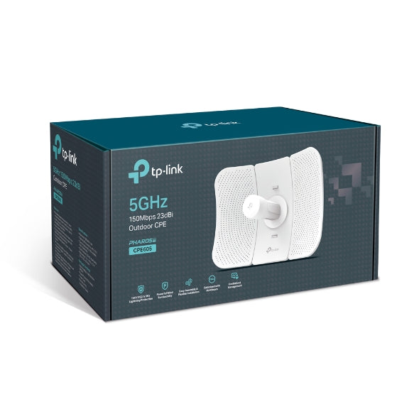 TP-Link CPE605 5GHz 150Mbps 23dBi Outdoor CPE