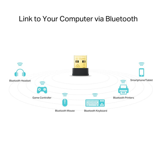 Buy TP-Link Archer T2UB Nano AC600 Nano Wi-Fi Bluetooth 4.2 USB Adapter from Vmart in Pakistan