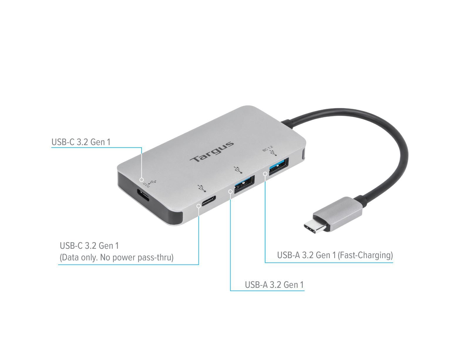 Targus ACH228AP USB-C Multi-Port HUB with 100W Power Delivery