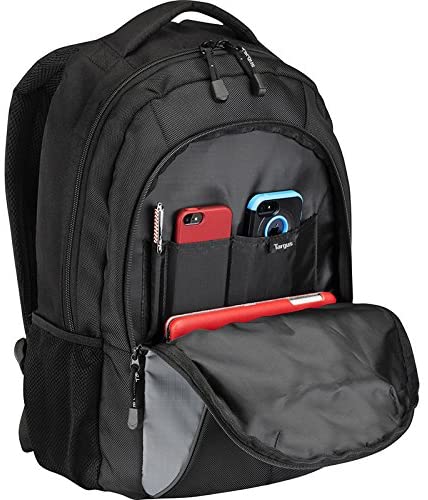 Targus BAP0032-01 UltraLight II Laptop Backpack 16" With Mini Blue Trace Mouse Bundle