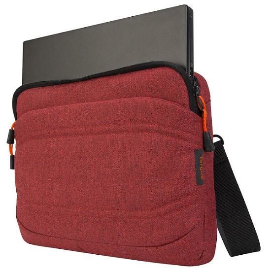 Targus TSS97902GL Groove X2 Slim Case Designed for MacBook 13" &amp; Laptops up to 13" - Dark Coral