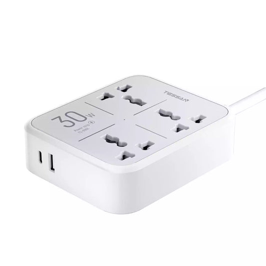 Buy Tessan TS-B901 3AC Universal Outlets Power Strip 3m from Vmart in Pakistan
