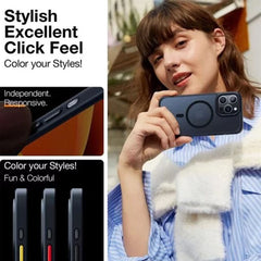 Buy Torras Guardian Magnetic Magsafe Compatible Phone Case for iPhone 15 Pro Max Black from Vmart in Pakistan