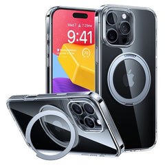 Buy Torras Ostand Pro Series MagSafe Compatible Case for iPhone 16 Pro Clear from Vmart in Pakistan