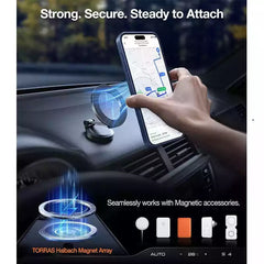 Buy Torras UPro Pstand Series Magsafe Compatible Phone Case for iPhone 15 Pro Max Clear from Vmart in Pakistan