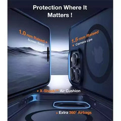 Buy Torras UPro Pstand Series Magsafe Compatible Phone Case for iPhone 15 Pro Max Clear from Vmart in Pakistan