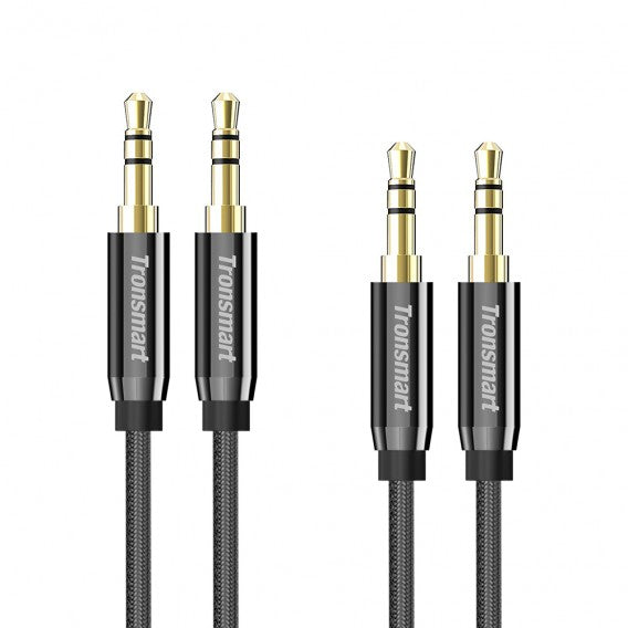 Tronsmart S3C02 4ft + 8ft 3.5mm Premium Stereo AUX Audio Cable