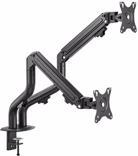 Buy Twisted Minds Dual Monitor Pipe Shaped Counterbalance Spring Assisted Monitor Arm from Vmart in Pakistan