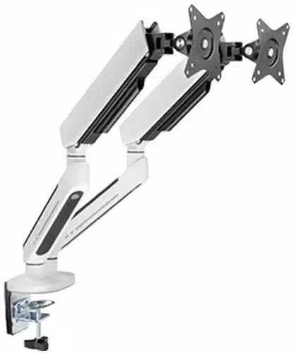 Buy Twisted Minds Dual Premium Monitor Arm With RGB Lighting - White from Vmart in Pakistan