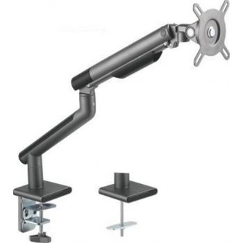 Twisted Minds Single Monitor Aluminum Slim Pole-Mounted Spring Assisted Monitor Arm