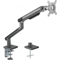 Twisted Minds Single Monitor Premium Aluminum Slim Spring-Assisted Monitor Arm Gray