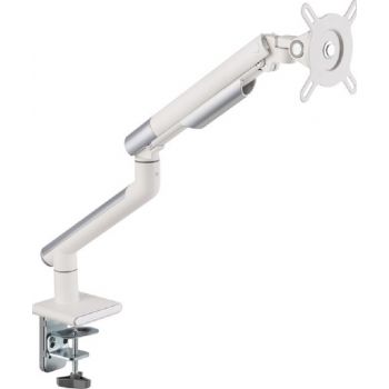 Twisted Minds Single Monitor Premium Aluminum Slim Spring-Assisted Monitor Arm White