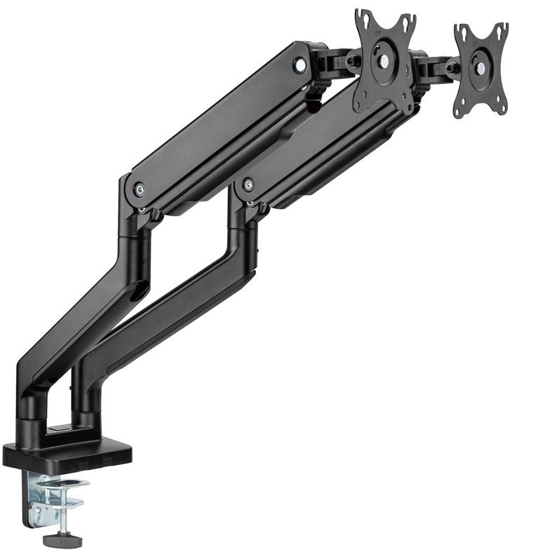 Twisted Minds Dual Monitor Heavy Duty Spring Assisted Monitor Arm USB Port