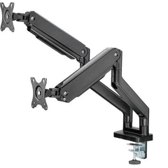 Twisted Minds Dual Monitor Heavy Duty Spring Assisted Monitor Arm USB Port