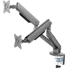 Twisted Minds Dual Premium Monitor Arm With RGB Lighting Grey