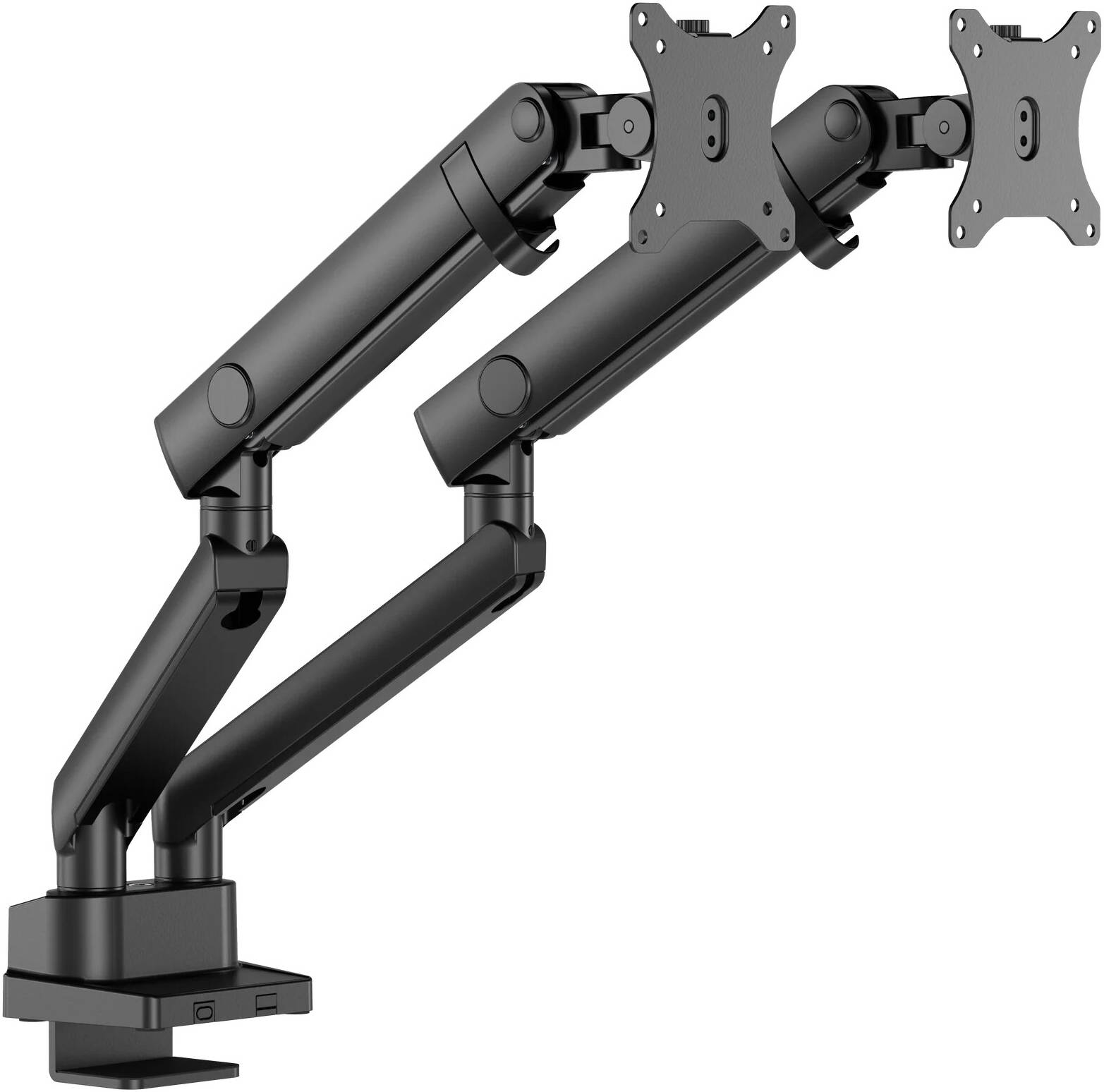 Buy Twisted Minds Dual Screen Slim Heavy-Duty Mechanical Spring Monitor Arm from Vmart in Pakistan