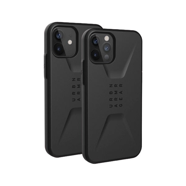 UAG iPhone 12 / 12 Pro 6.1′ Civilian Case - Black