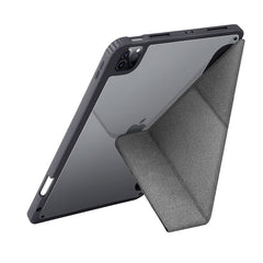 UNIQ Moven iPad Pro 12.9″ (5th Gen 2021/4th Gen 2020/3rd Gen 2018) Antimicrobial Case Charcoal Grey