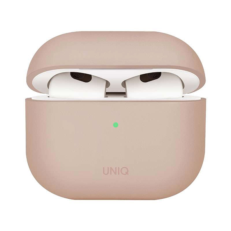 Buy UNIQ Lino Hybrid Liquid Silicone Case for AirPods 4th Gen from Vmart in Pakistan