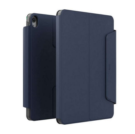 UNIQ Rovus Series Magnetic 360 Rotating Case for iPad Air 11 (M2-M3) iPad Air 10.9 (4th/5th Gen) Navy Blue