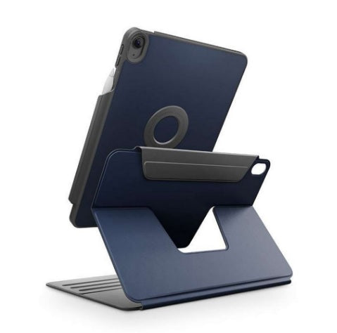 UNIQ Rovus Series Magnetic 360 Rotating Case for iPad Air 11 (M2-M3) iPad Air 10.9 (4th/5th Gen) Navy Blue