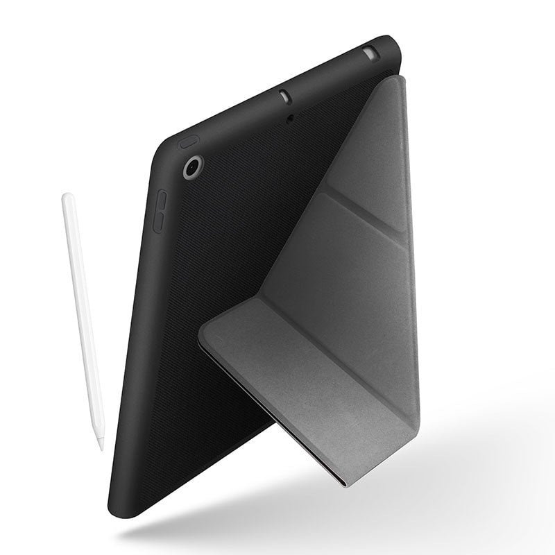 Buy UNIQ Transforma Rigor Case for iPad 10.2" 2021 (2020-2019) Ebony Black Vmart in Pakistan