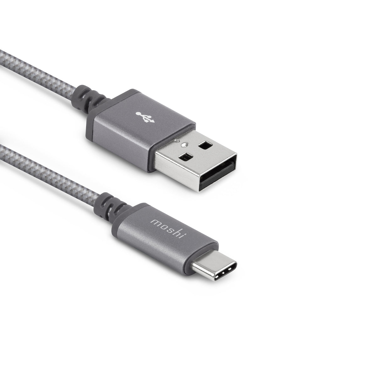 Moshi Integra USB-C To USB-A Charge Cable 5ft (1.5m) - Gray