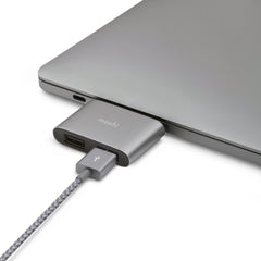 Moshi USB-C To Dual USB-A Adapter - Gray