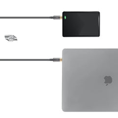 Moshi USB-C Monitor Cable (USB Type-C) - Gray/Gold