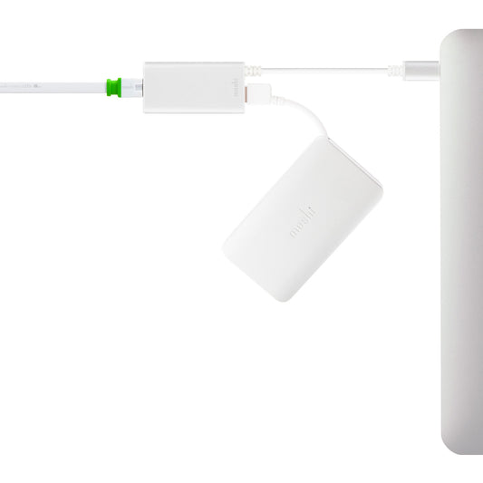 Buy Moshi USB-C To Gigabit Ethernet Adapter - Silver from Vmart in Pakistan