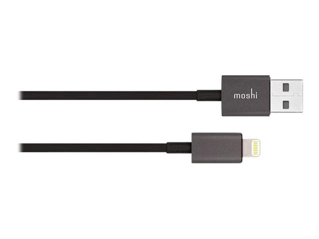 Moshi USB Cable with Lightning Connector (1m) - Black