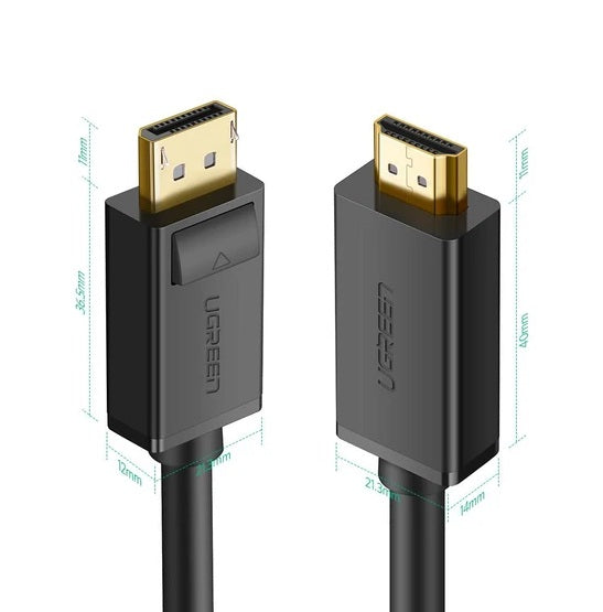 Ugreen 10203 4K UHD DP to HDMI Cable 3m