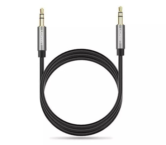 Buy Ugreen 10733 3.5mm Male to 3.5mm Male Cable 1m - Black from Vmart in Pakistan