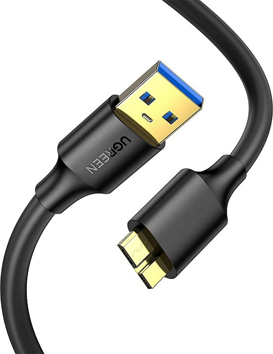 Ugreen 10840 Micro USB 3.0 Male to USB 3.0 Cable 0.5m