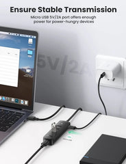 Buy Ugreen 10915 4 Ports Powered USB 3.0 Hub from Vmart in Pakistan