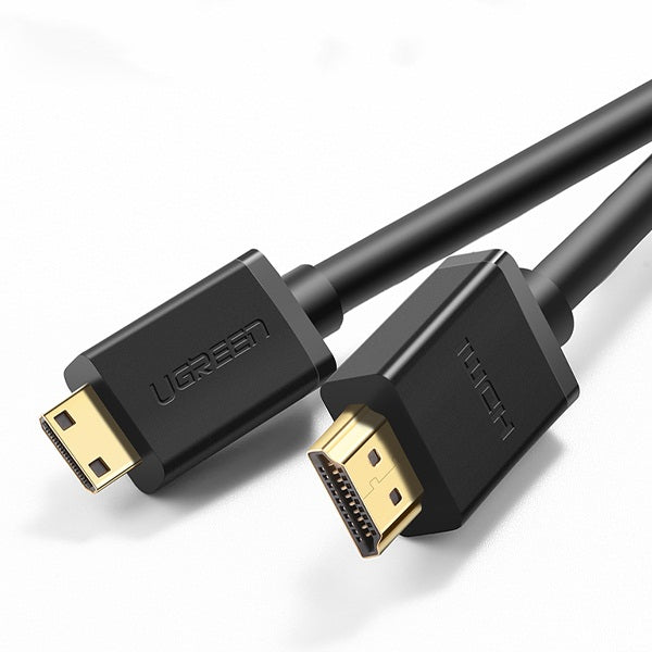 Ugreen 11167 Mini HDMI Male to Type A Male HDMI Cable 4K HD 1.5M