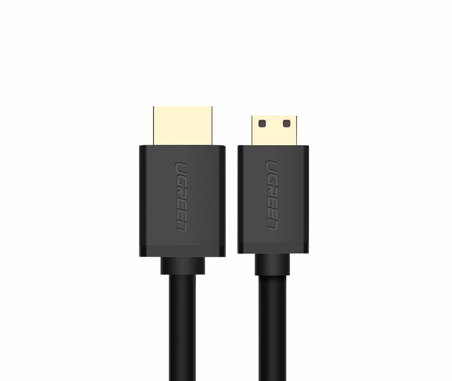 Ugreen 11167 Mini HDMI Male to Type A Male HDMI Cable 4K HD 1.5M