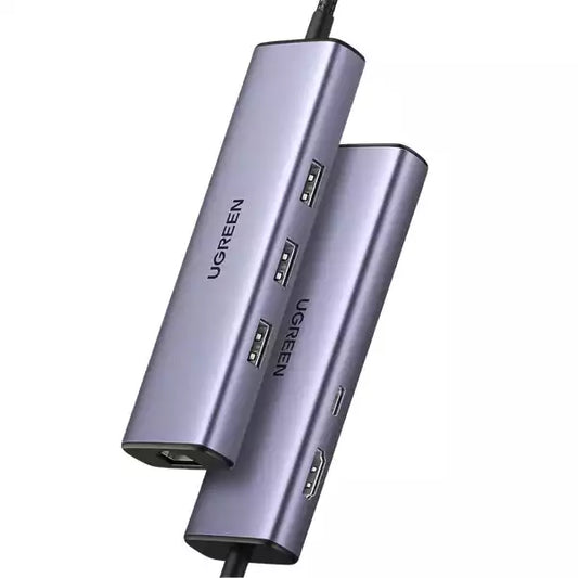 Buy Ugreen 15598 Revodok 1061 6-in-1 USB-C Hub (100W PD, 4K@30Hz HDMI) from Vmart in Pakistan