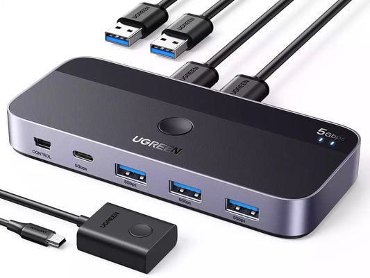 Buy Ugreen 15705 USB 3.0 Sharing Switch 2 In 4 Out from Vmart in Pakistan