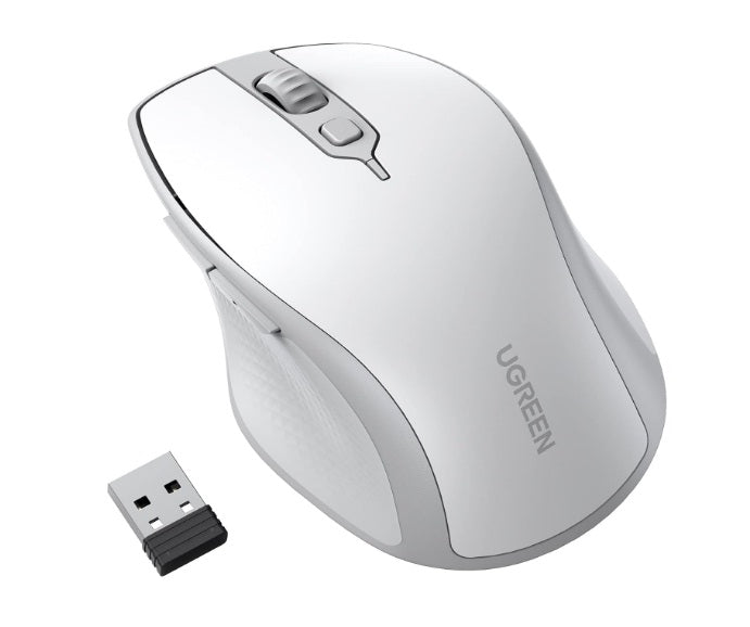 Ugreen 15805 2.4G Bluetooth Wireless Mouse White