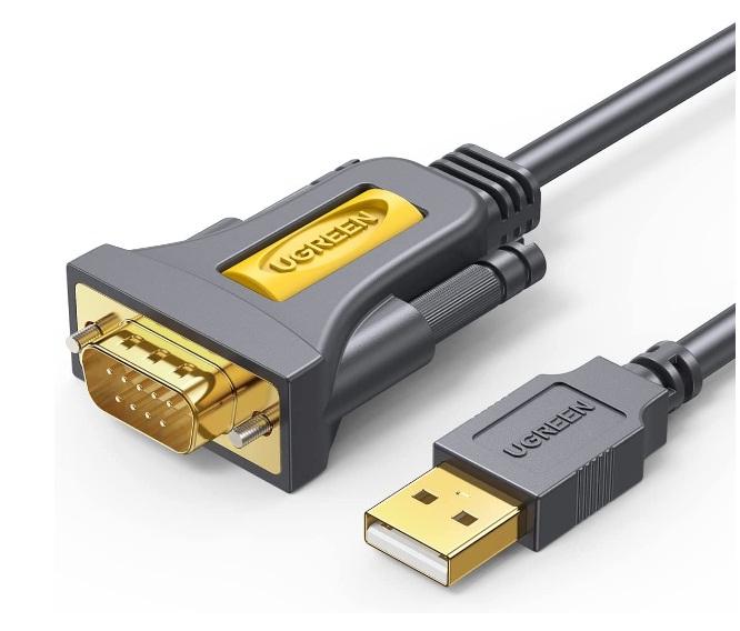 Ugreen 20222 USB to DB9 RS232 Adapter Serial Cable 2m