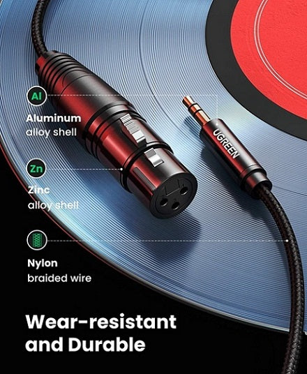 Buy Ugreen 20244 3.5mm Three-Pole Male to XLR Female Audio Cable 2m from Vmart in Pakistan