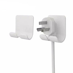 Ugreen 20365 Universal Hook Power Cord Cable Holder - White