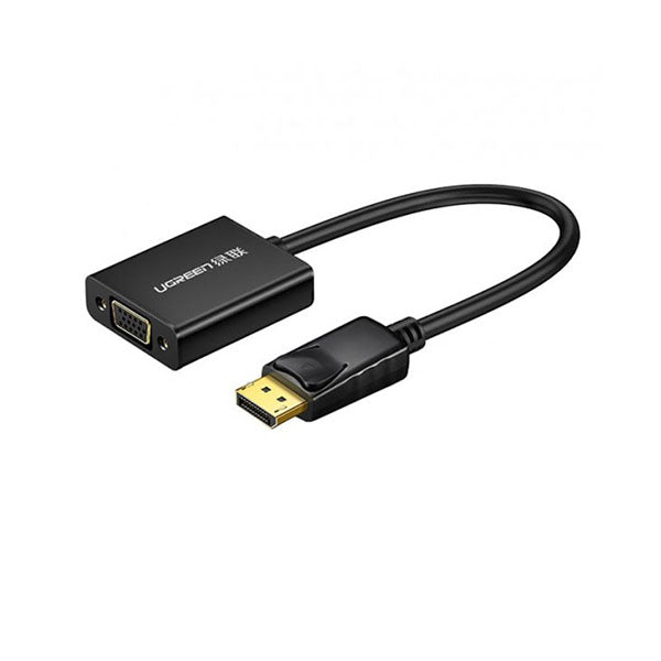 Ugreen 20415 DP Male to VGA Female Converter - Black