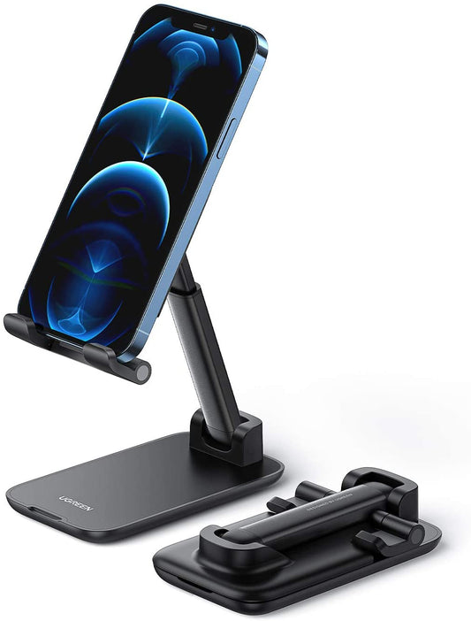Buy Ugreen 20435 Foldable Desktop Cell Phone Holder - Black from Vmart in Pakistan