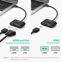 Ugreen 20518 USB 3.0 to HDMI / VGA Converter