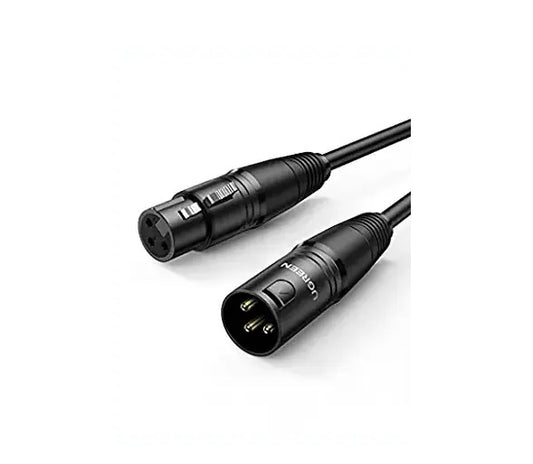Buy Ugreen 20710 Cannon Male To Female Microphone Extension Audio Cable 2m Black from Vmart in Pakistan